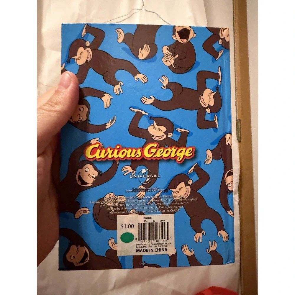 Curious George Vintage Notebook